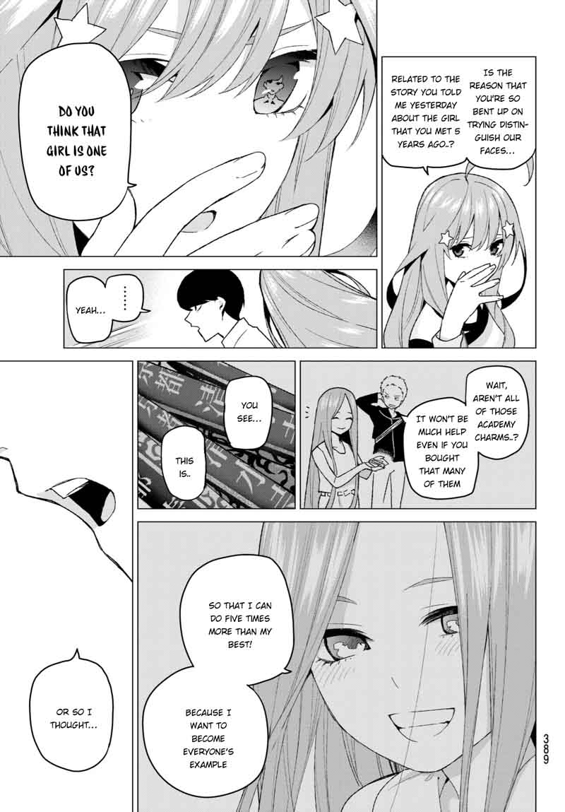 Go Toubun No Hanayome Chapter 35 Page 18