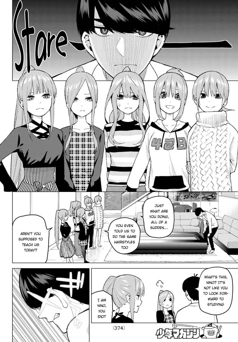 Go Toubun No Hanayome Chapter 35 Page 3