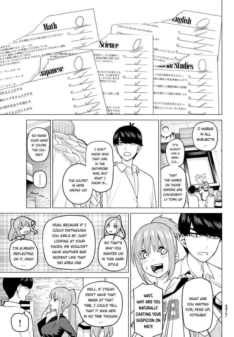 Go Toubun No Hanayome Chapter 35 Page 6