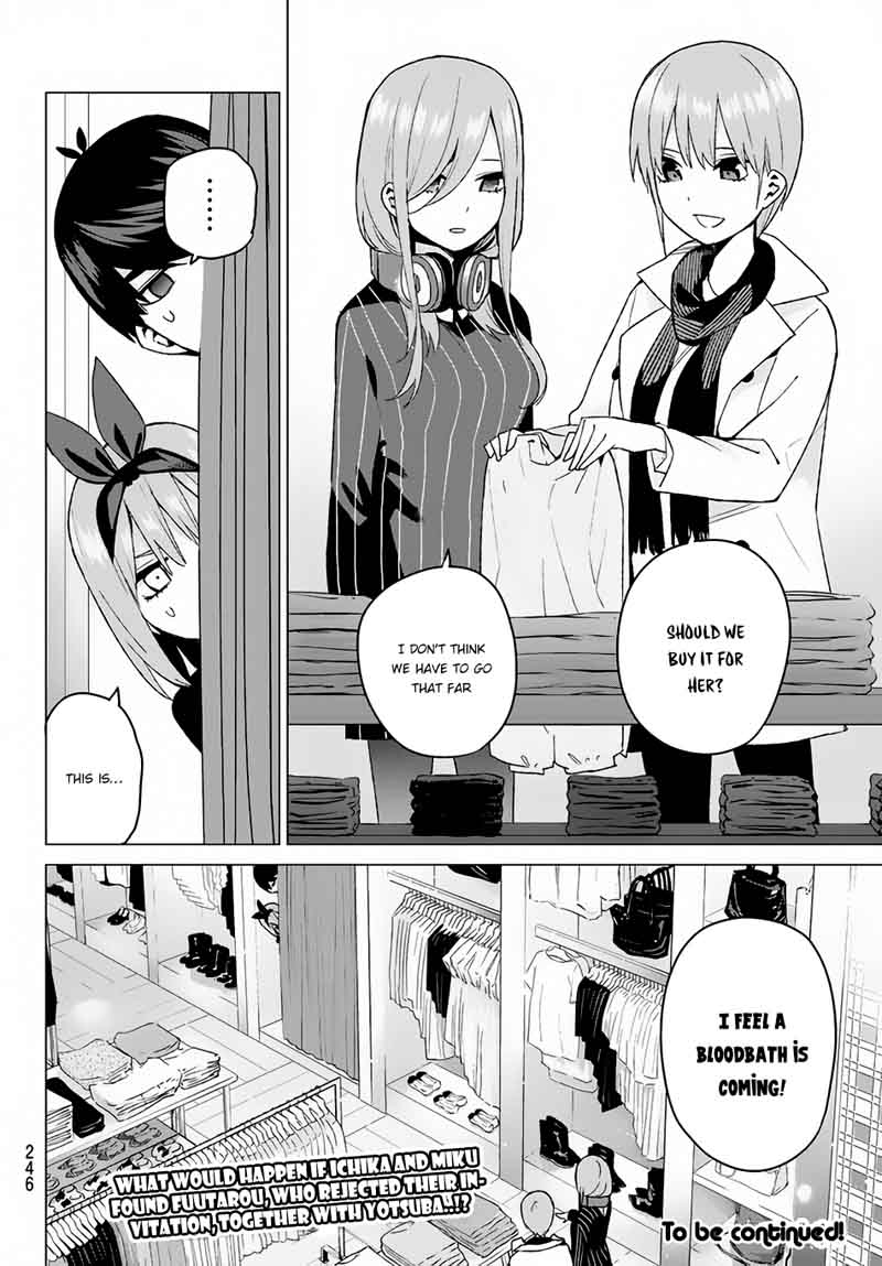 Go Toubun No Hanayome Chapter 36 Page 21