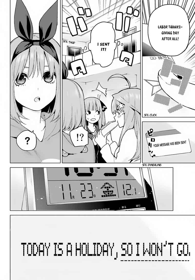 Go Toubun No Hanayome Chapter 36 Page 3