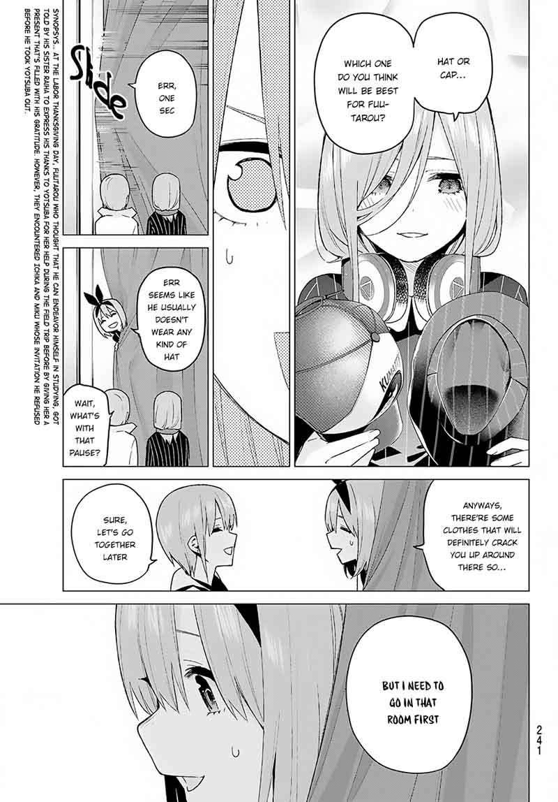 Go Toubun No Hanayome Chapter 37 Page 4