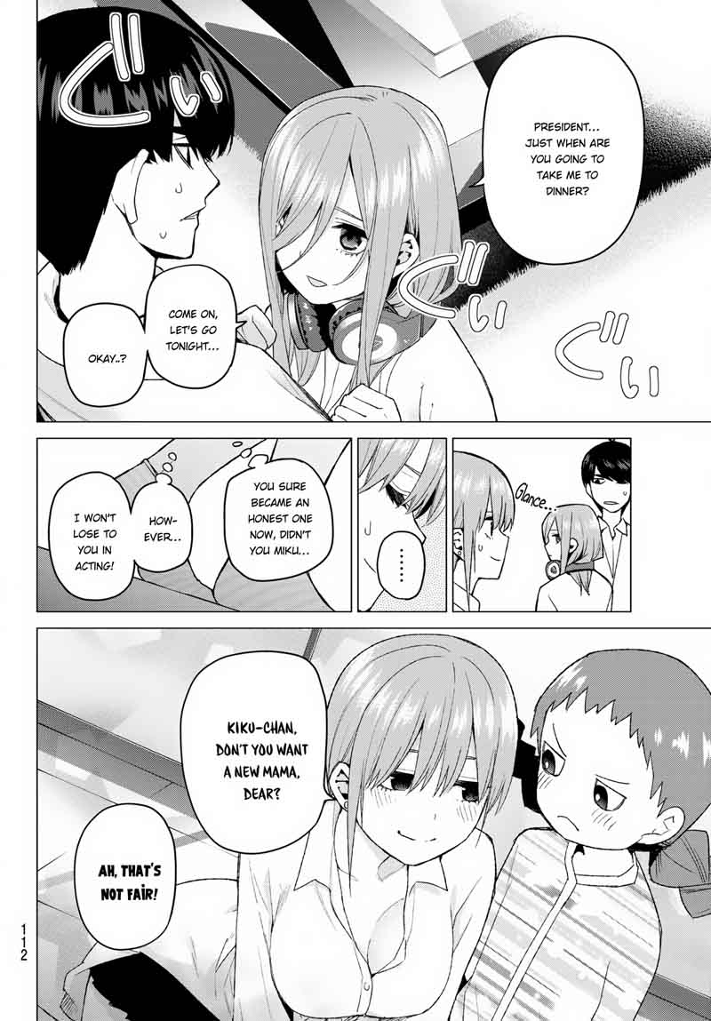 Go Toubun No Hanayome Chapter 38 Page 11