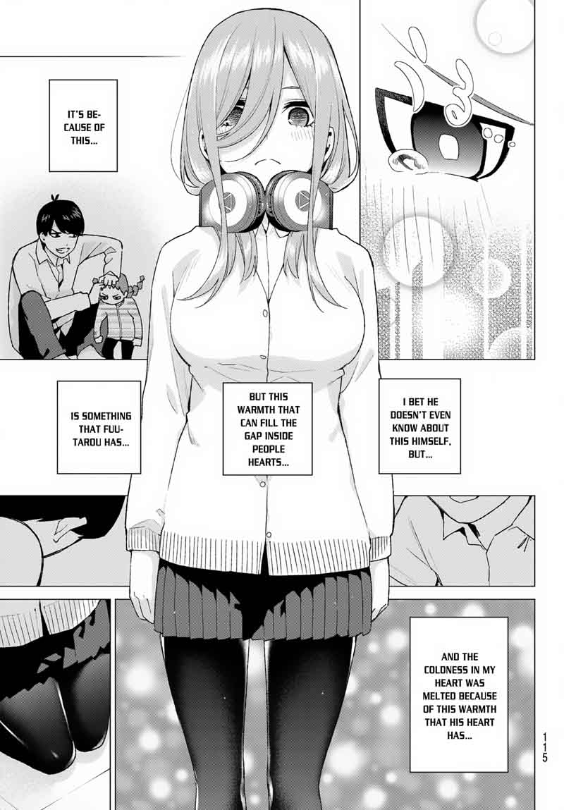 Go Toubun No Hanayome Chapter 38 Page 14