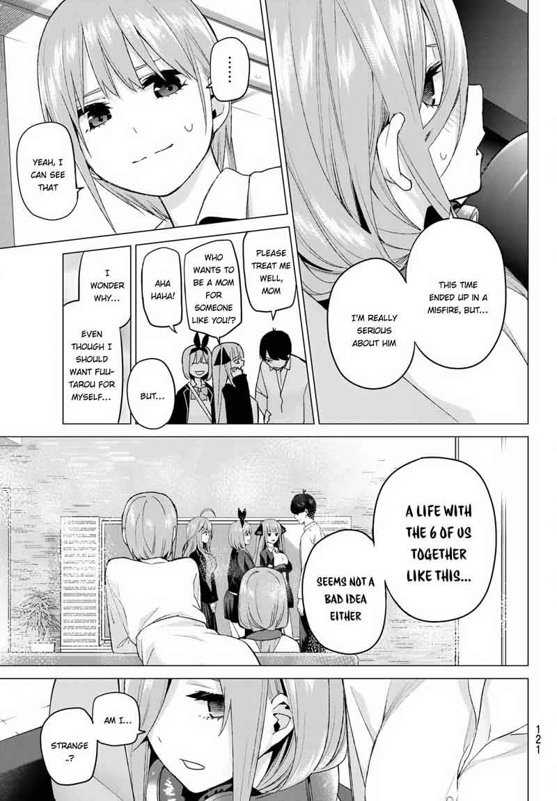 Go Toubun No Hanayome Chapter 38 Page 18