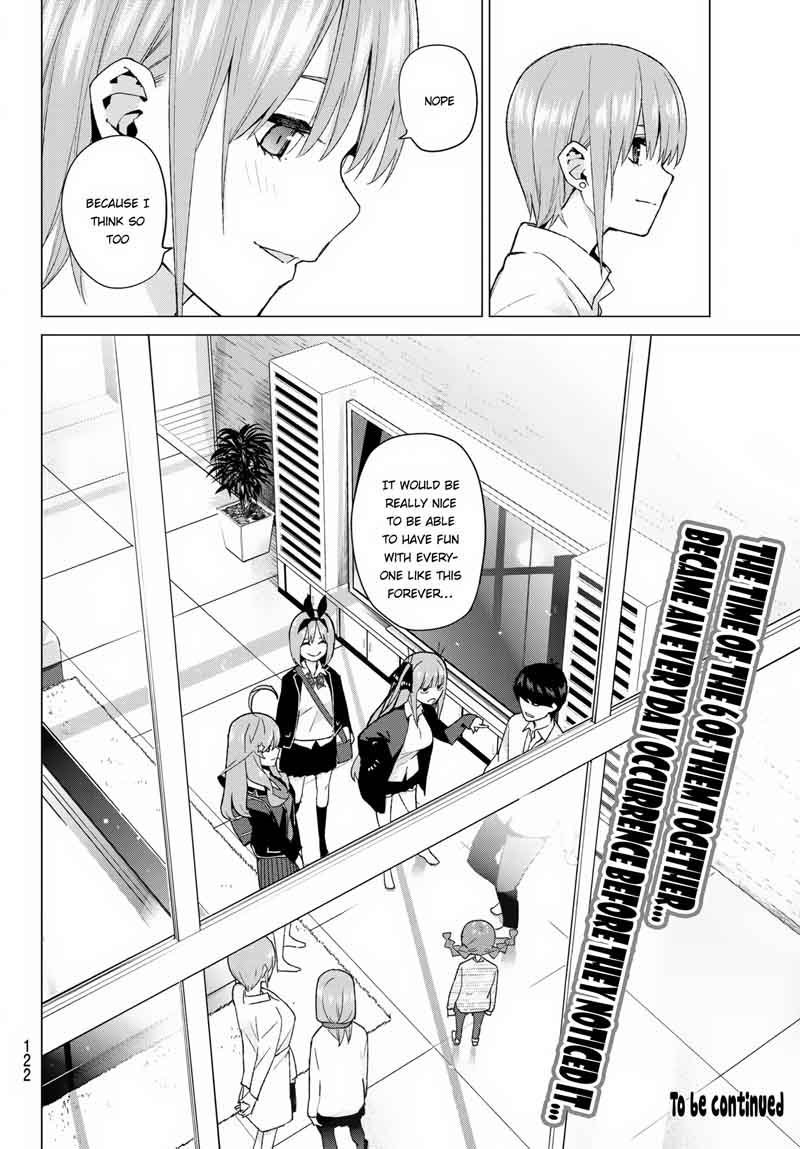 Go Toubun No Hanayome Chapter 38 Page 19