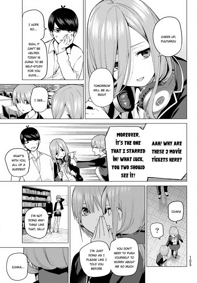 Go Toubun No Hanayome Chapter 38 Page 4