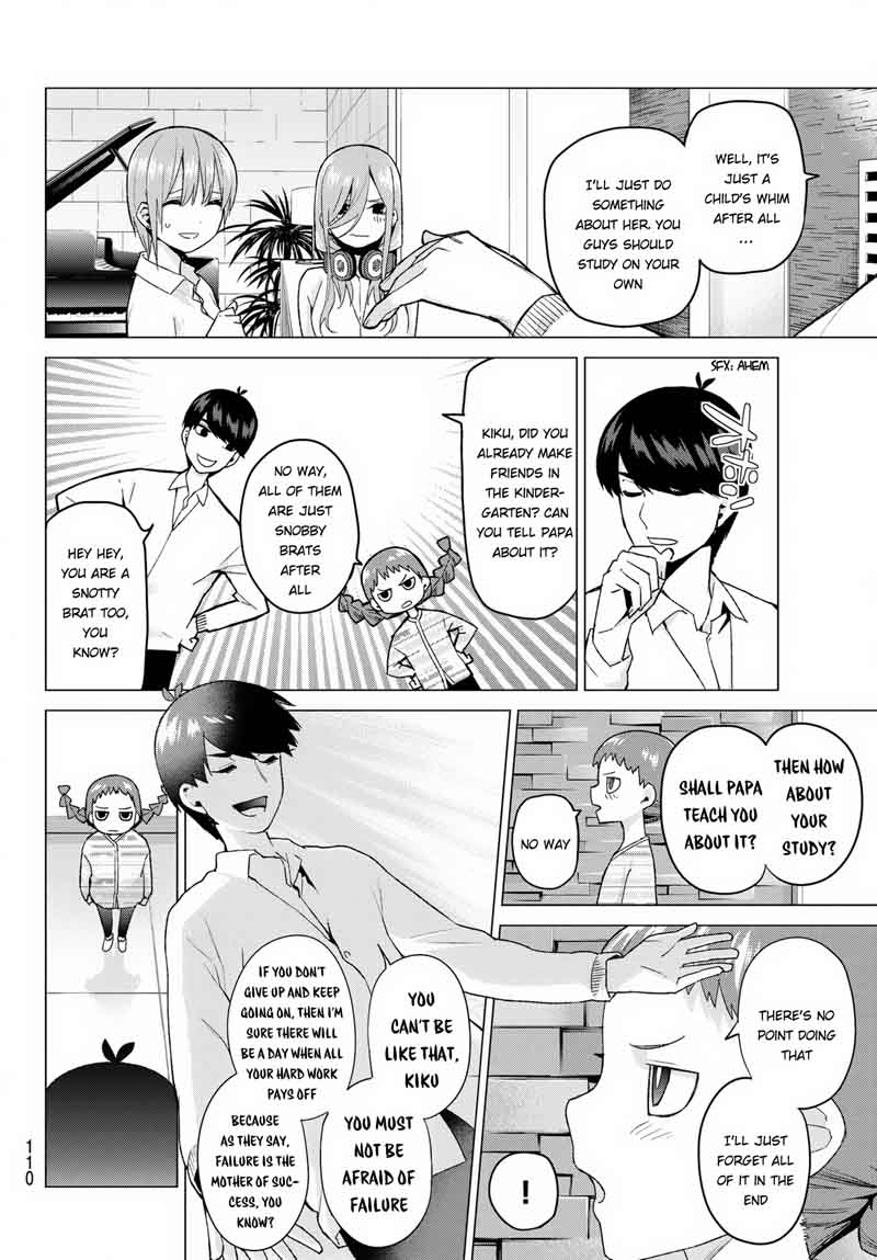 Go Toubun No Hanayome Chapter 38 Page 9