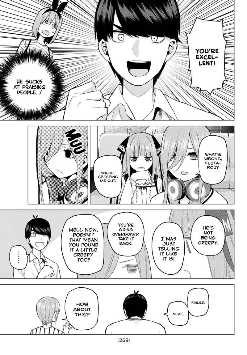 Go Toubun No Hanayome Chapter 39 Page 11