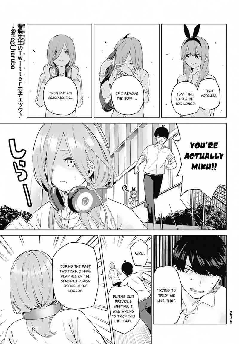 Go Toubun No Hanayome Chapter 4 Page 8