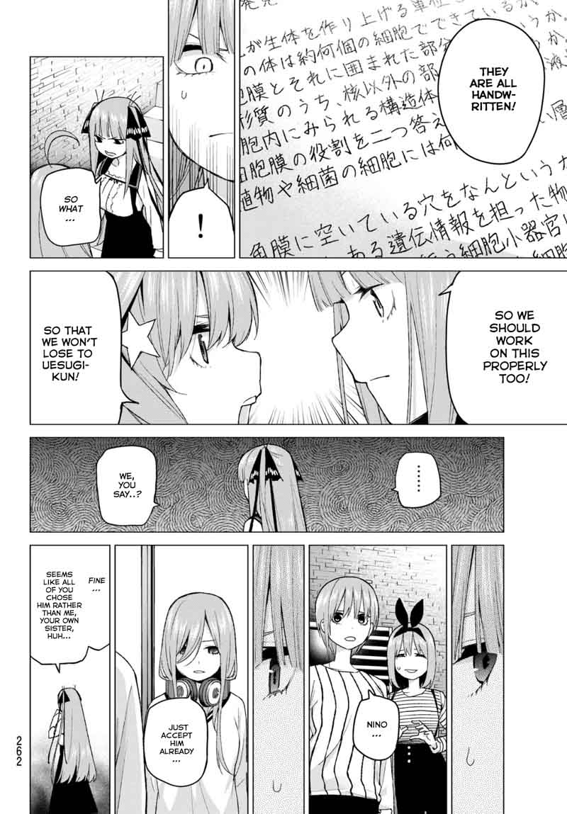 Go Toubun No Hanayome Chapter 40 Page 5