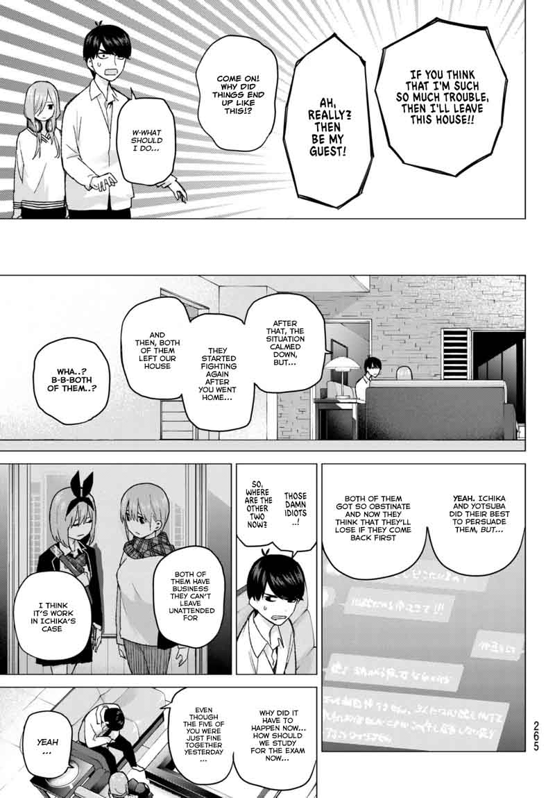 Go Toubun No Hanayome Chapter 40 Page 8