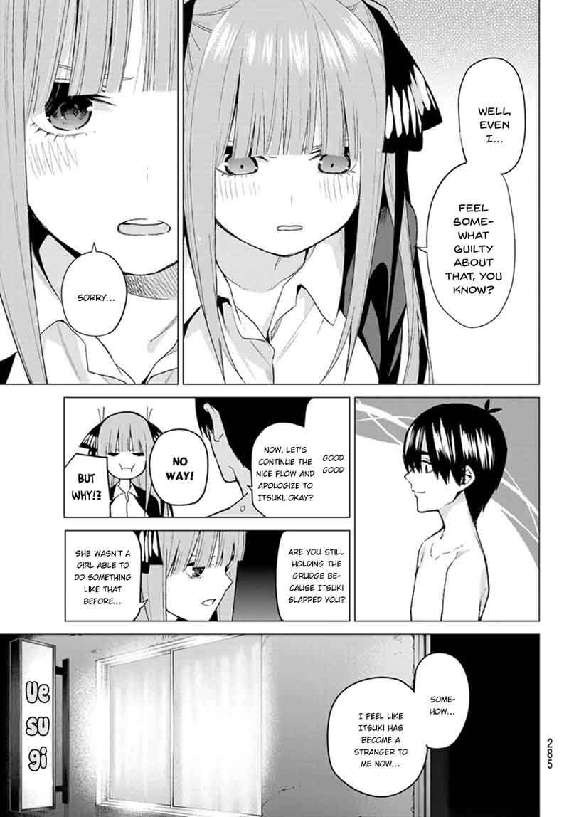 Go Toubun No Hanayome Chapter 43 Page 12