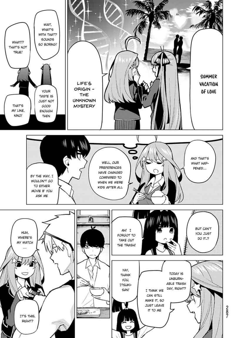 Go Toubun No Hanayome Chapter 43 Page 14