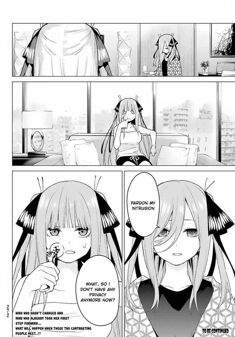 Go Toubun No Hanayome Chapter 45 Page 21