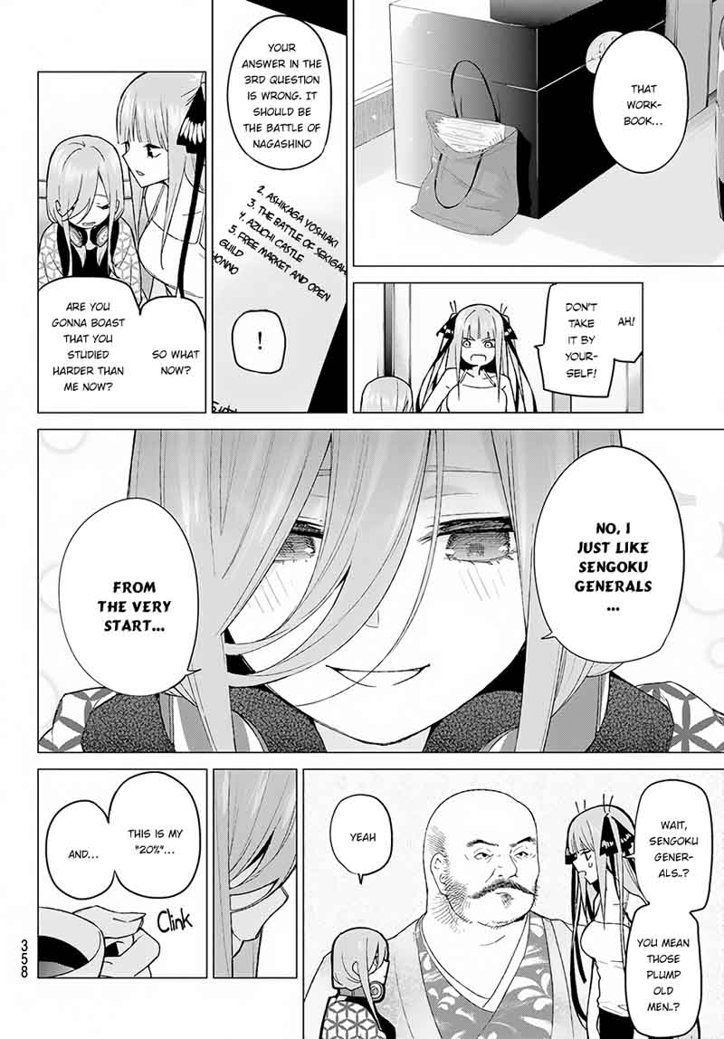 Go Toubun No Hanayome Chapter 46 Page 11