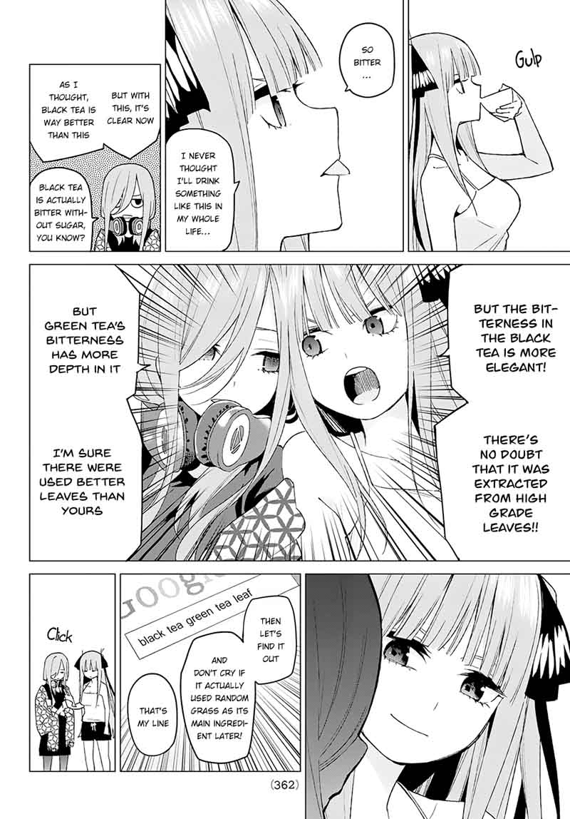 Go Toubun No Hanayome Chapter 46 Page 14