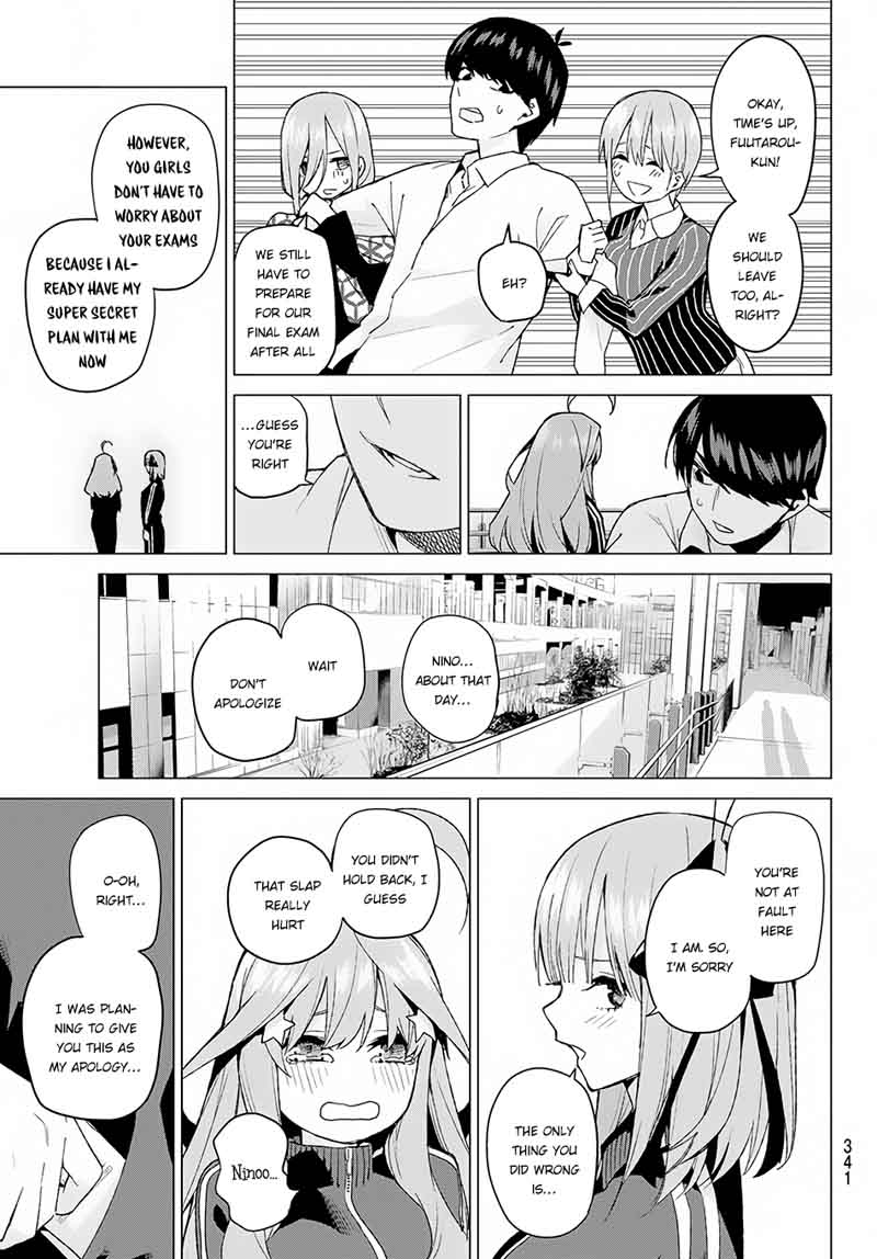 Go Toubun No Hanayome Chapter 47 Page 19