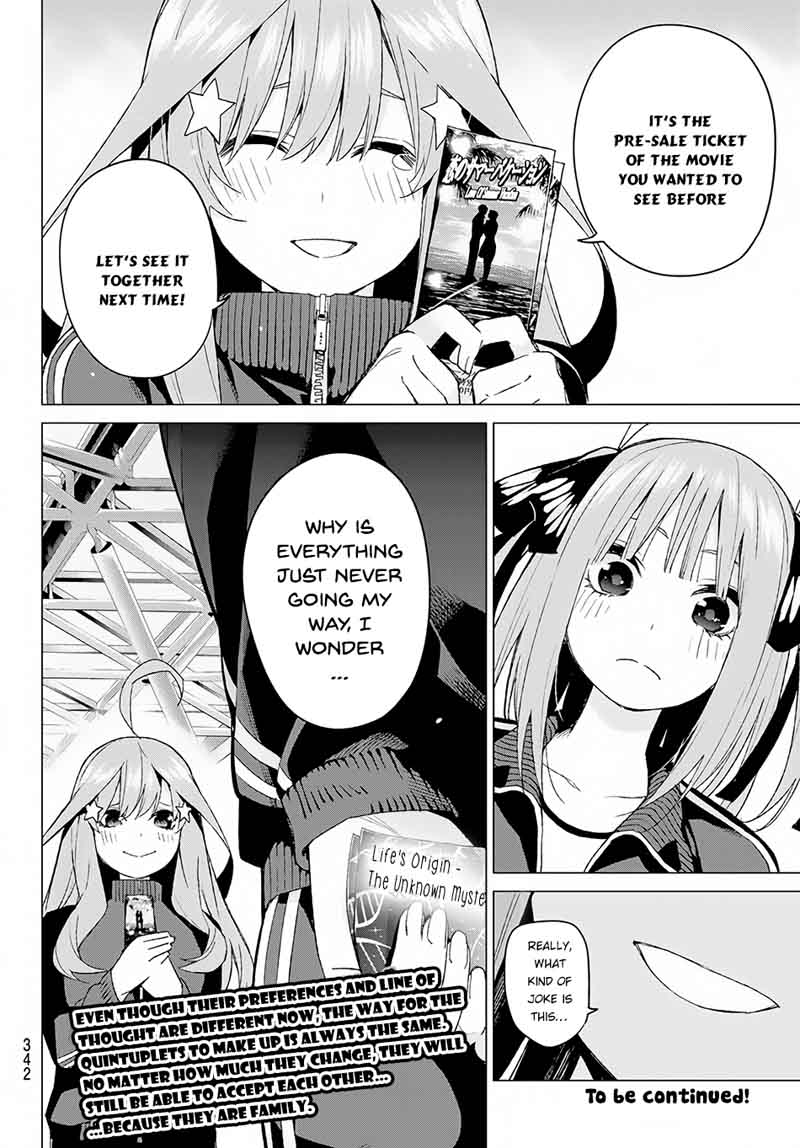 Go Toubun No Hanayome Chapter 47 Page 20