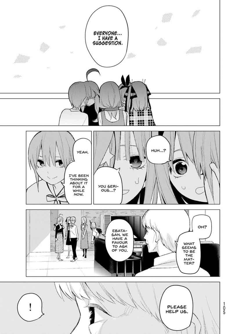 Go Toubun No Hanayome Chapter 49 Page 20