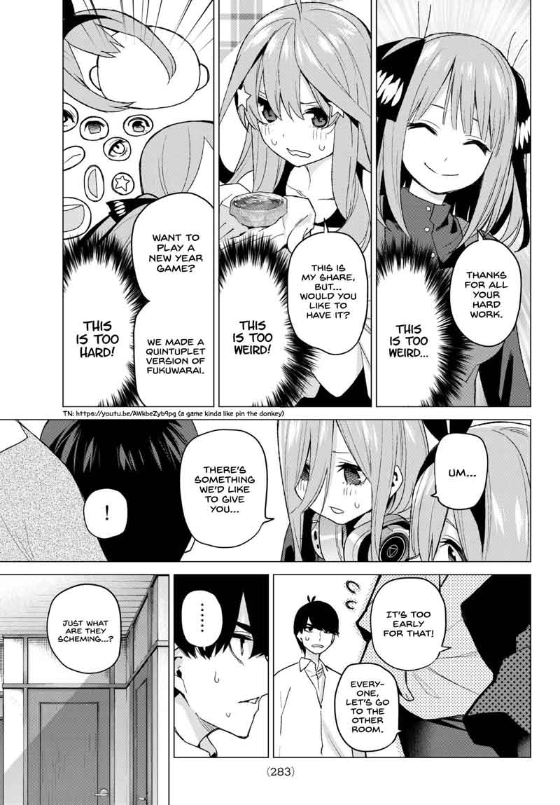 Go Toubun No Hanayome Chapter 51 Page 10