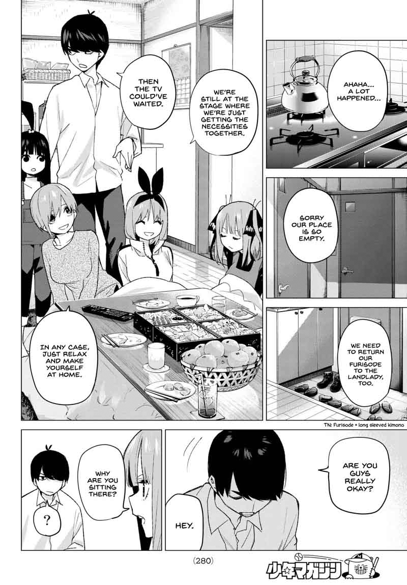 Go Toubun No Hanayome Chapter 51 Page 7