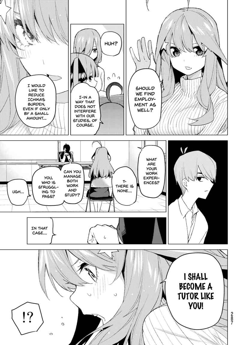 Go Toubun No Hanayome Chapter 52 Page 11