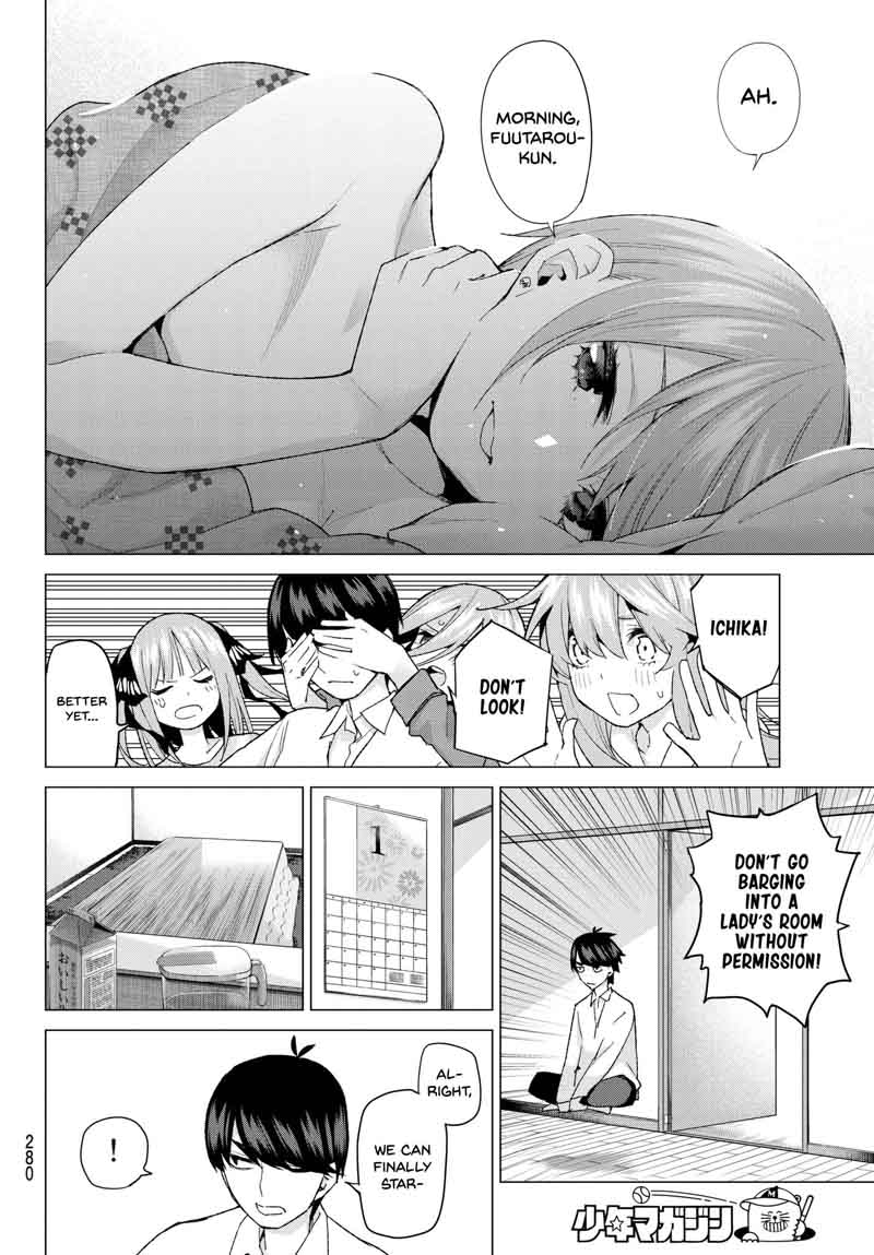 Go Toubun No Hanayome Chapter 52 Page 4