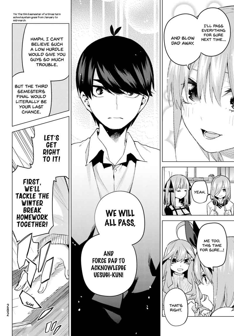 Go Toubun No Hanayome Chapter 52 Page 6