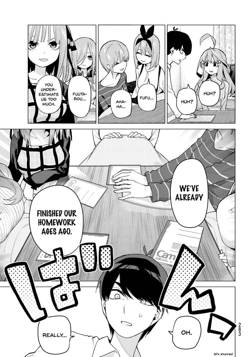 Go Toubun No Hanayome Chapter 52 Page 7