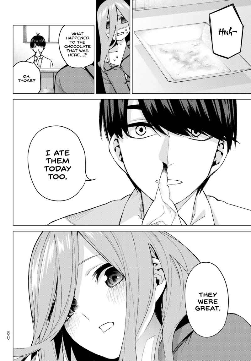 Go Toubun No Hanayome Chapter 55 Page 14