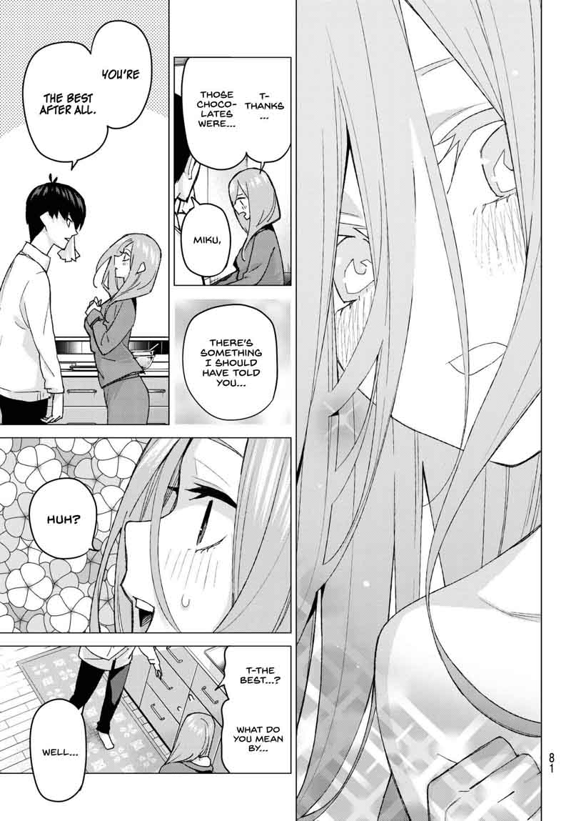 Go Toubun No Hanayome Chapter 55 Page 15