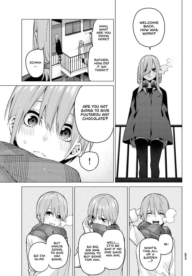 Go Toubun No Hanayome Chapter 55 Page 17