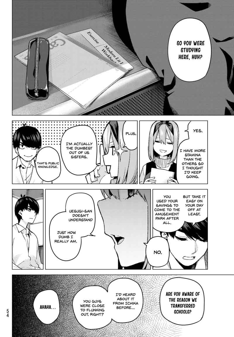 Go Toubun No Hanayome Chapter 56 Page 10