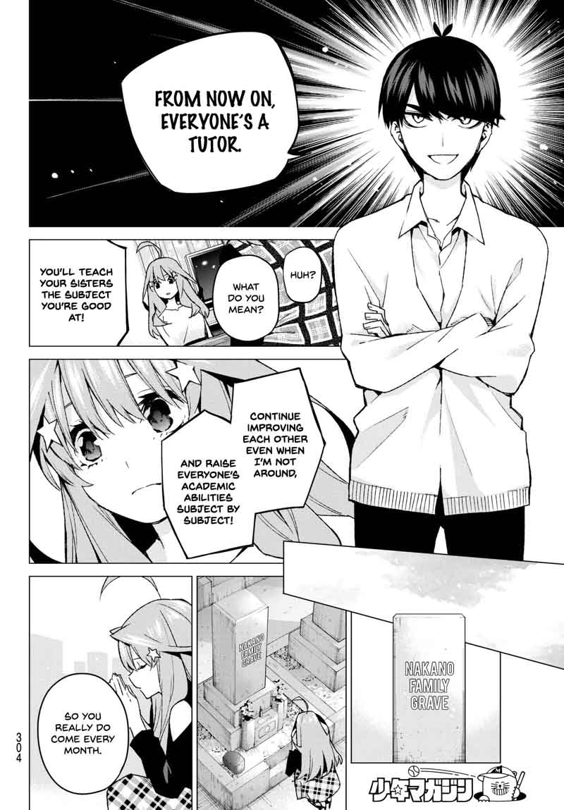 Go Toubun No Hanayome Chapter 57 Page 16