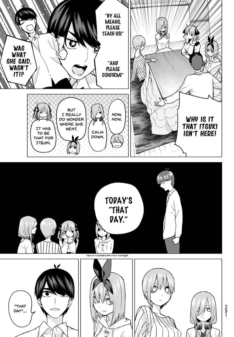 Go Toubun No Hanayome Chapter 57 Page 3