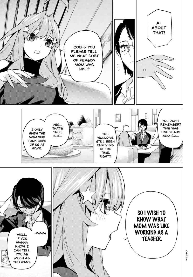 Go Toubun No Hanayome Chapter 57 Page 9