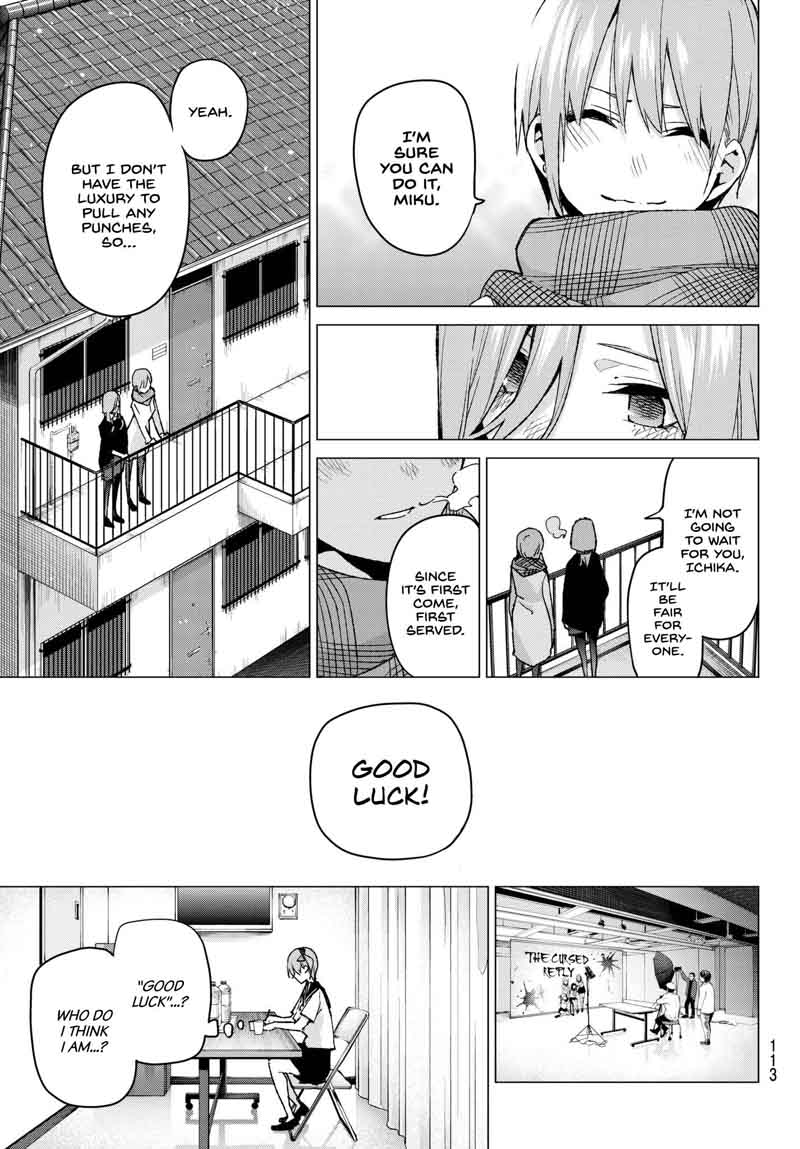 Go Toubun No Hanayome Chapter 58 Page 15