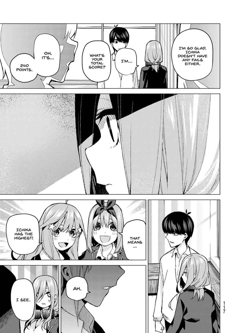 Go Toubun No Hanayome Chapter 58 Page 19