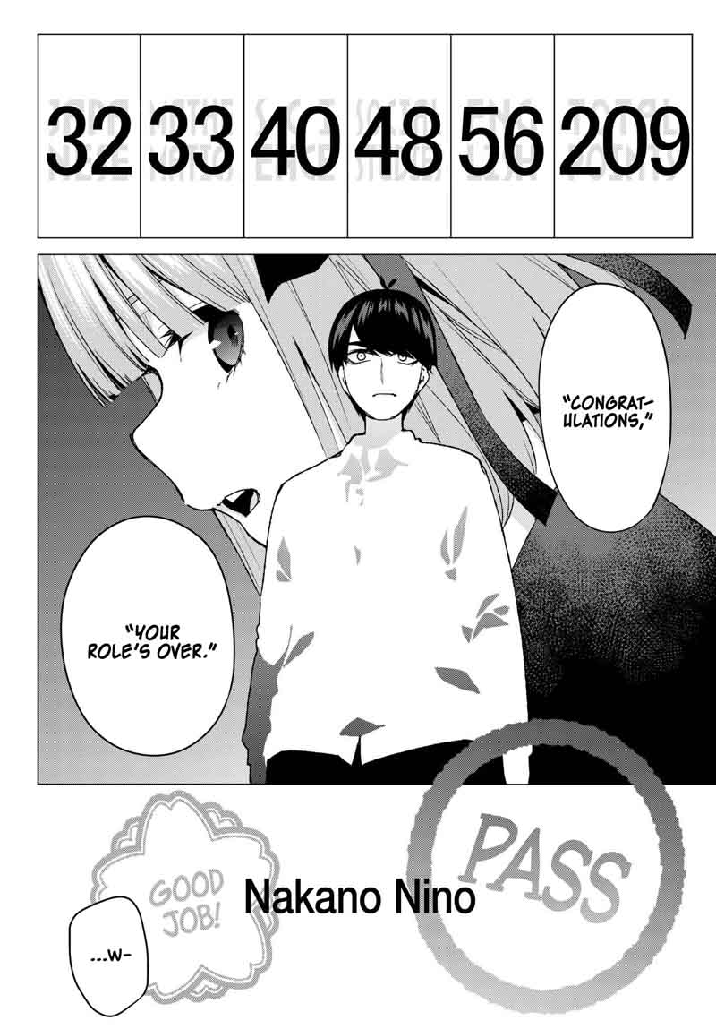 Go Toubun No Hanayome Chapter 59 Page 8