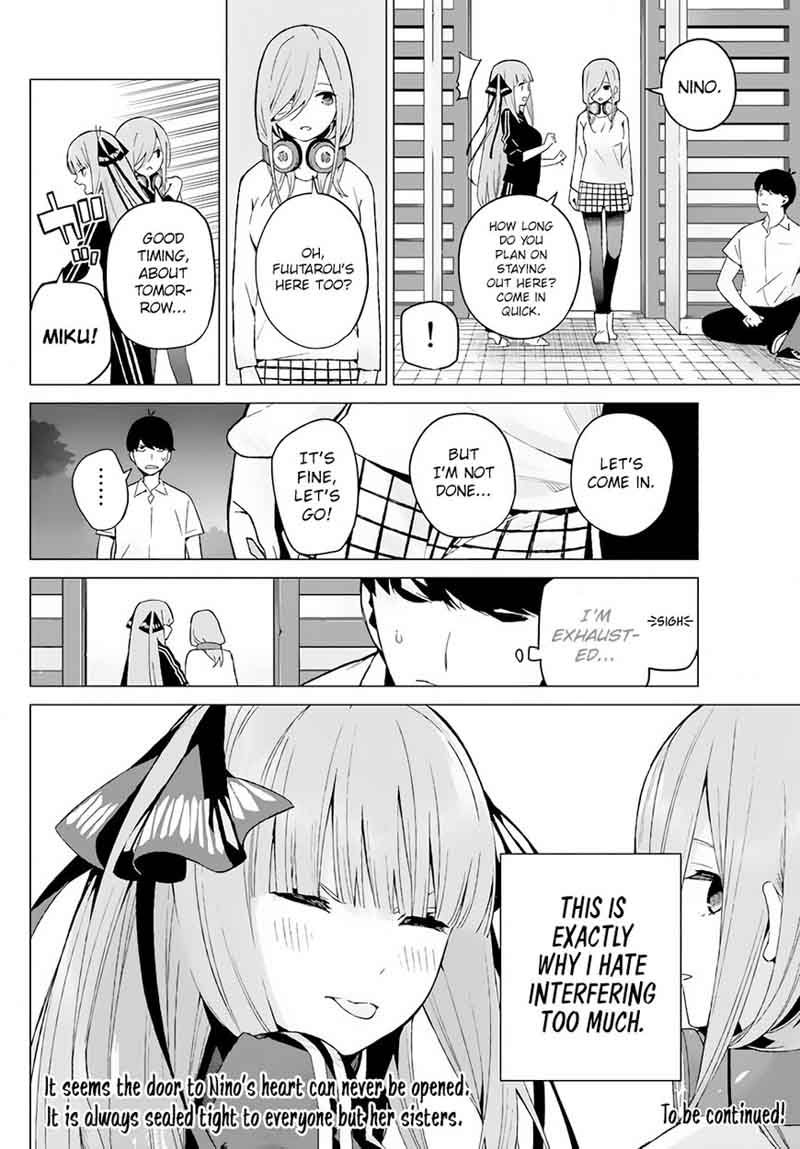 Go Toubun No Hanayome Chapter 6 Page 20