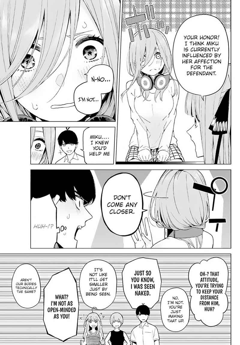 Go Toubun No Hanayome Chapter 6 Page 6