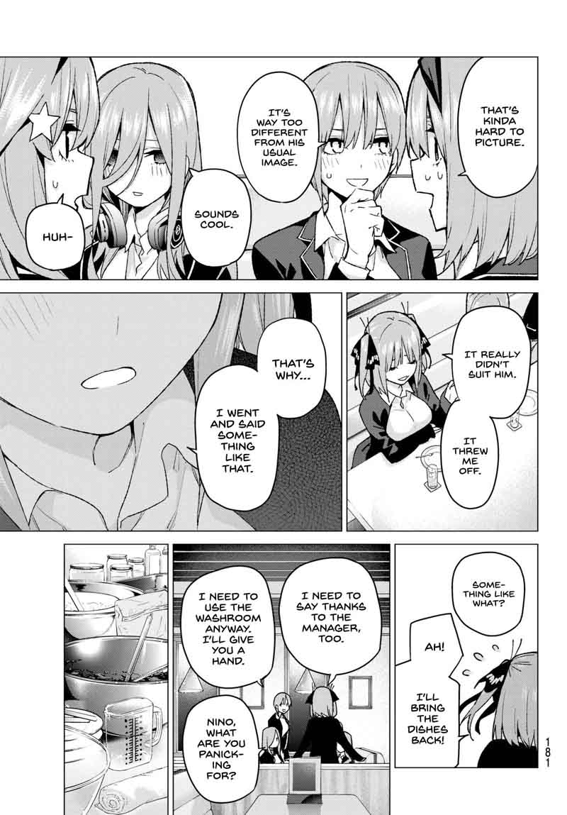 Go Toubun No Hanayome Chapter 60 Page 9