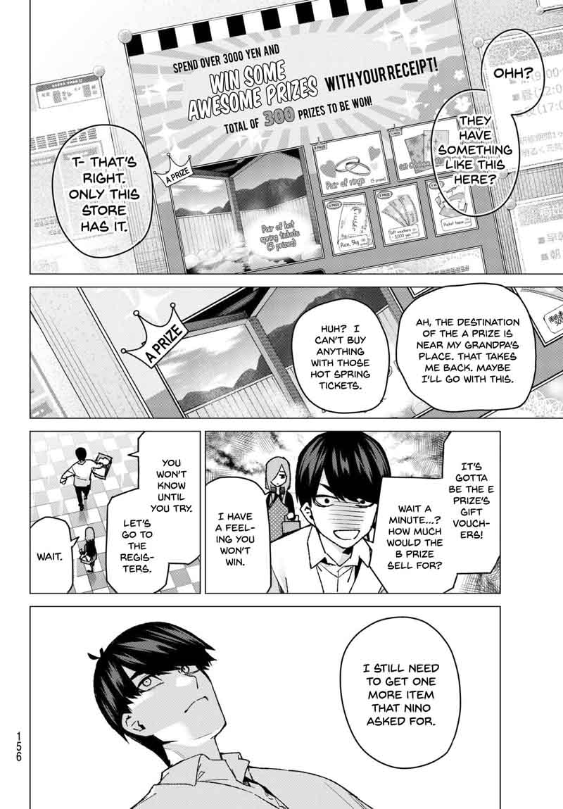 Go Toubun No Hanayome Chapter 61 Page 8