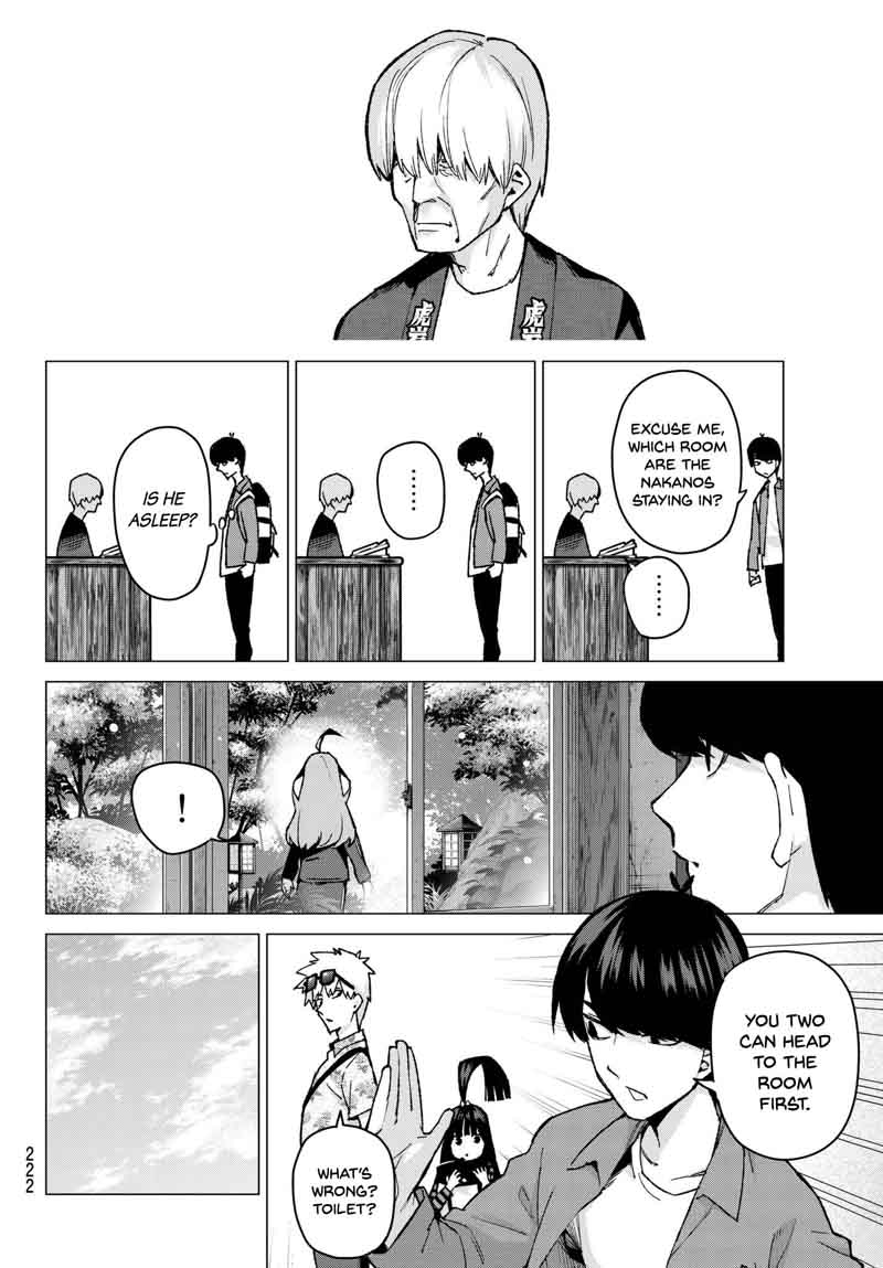 Go Toubun No Hanayome Chapter 62 Page 10