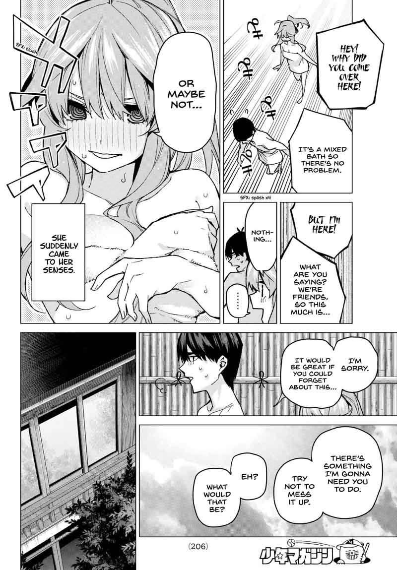 Go Toubun No Hanayome Chapter 63 Page 16