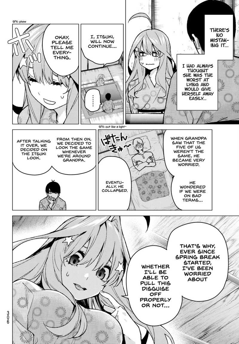 Go Toubun No Hanayome Chapter 64 Page 4