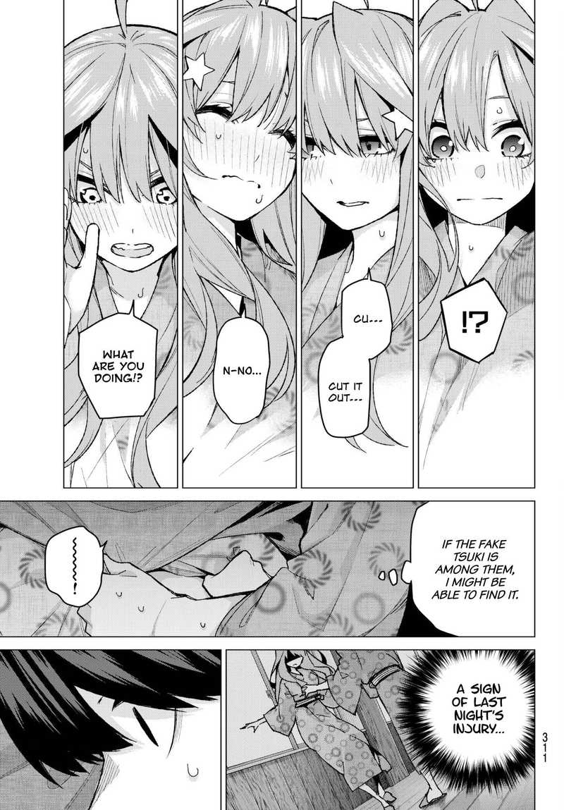 Go Toubun No Hanayome Chapter 64 Page 9