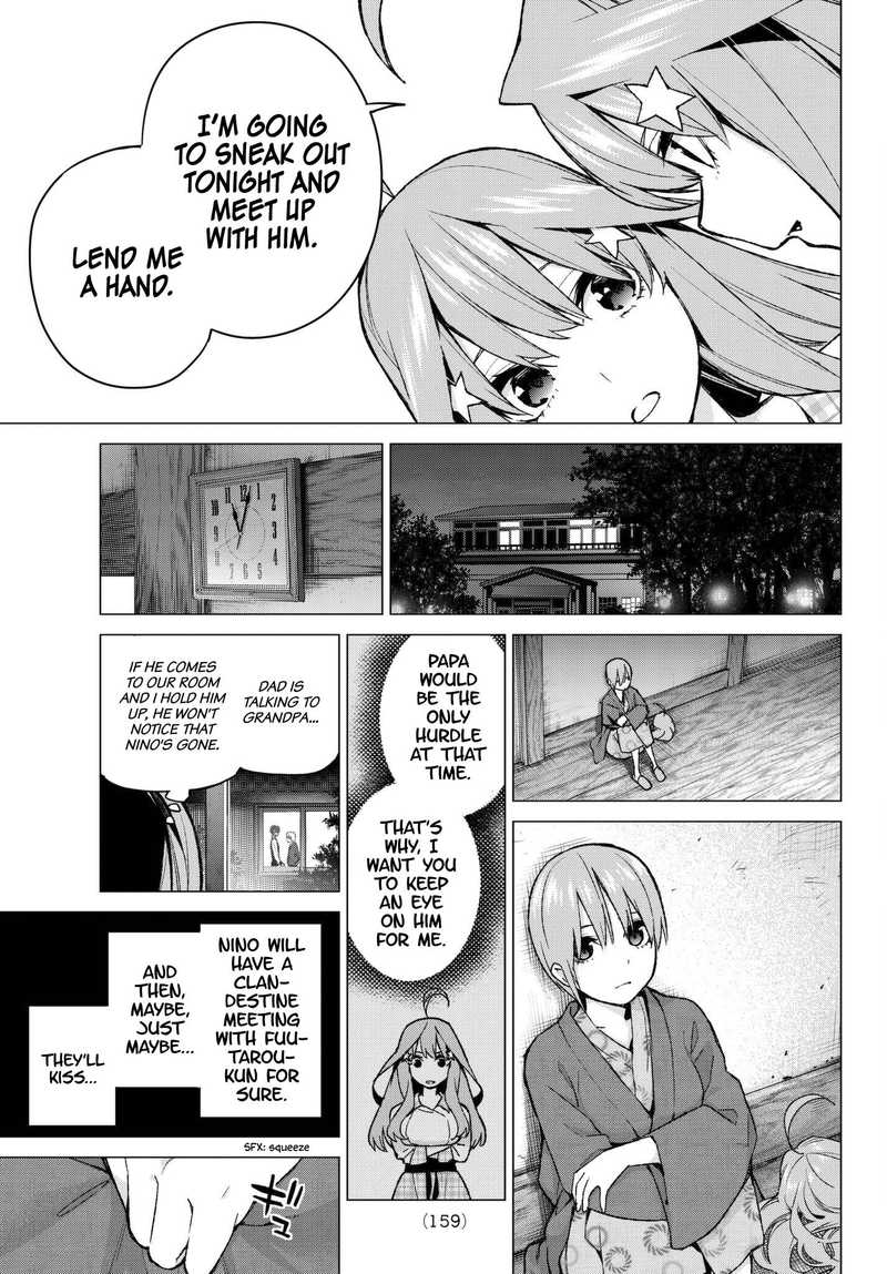 Go Toubun No Hanayome Chapter 65 Page 15