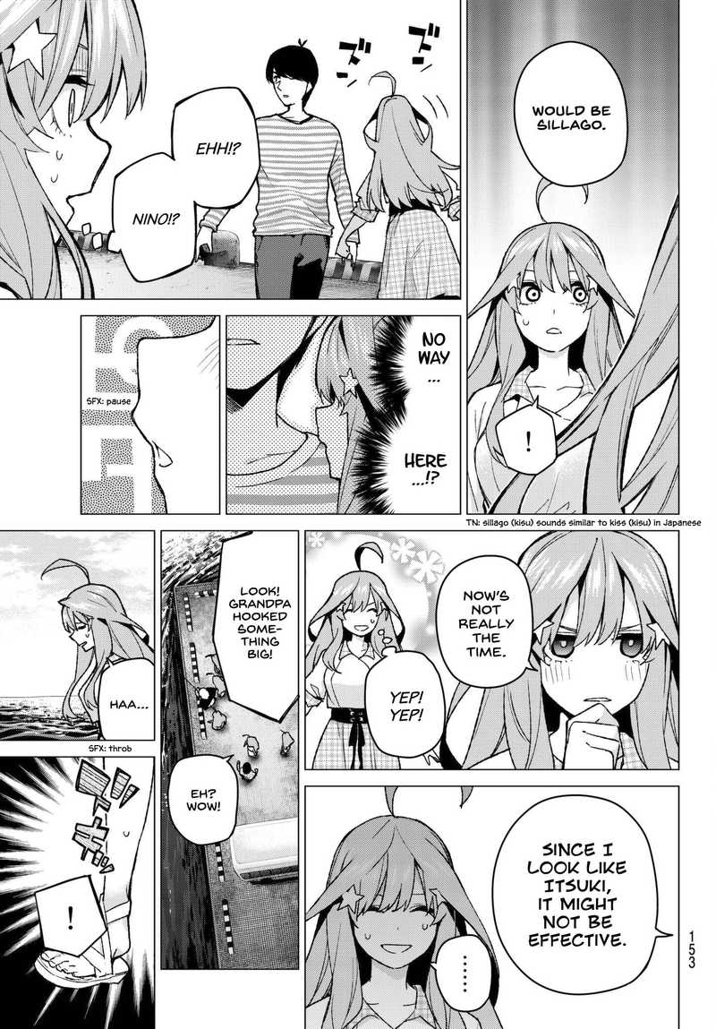 Go Toubun No Hanayome Chapter 65 Page 9